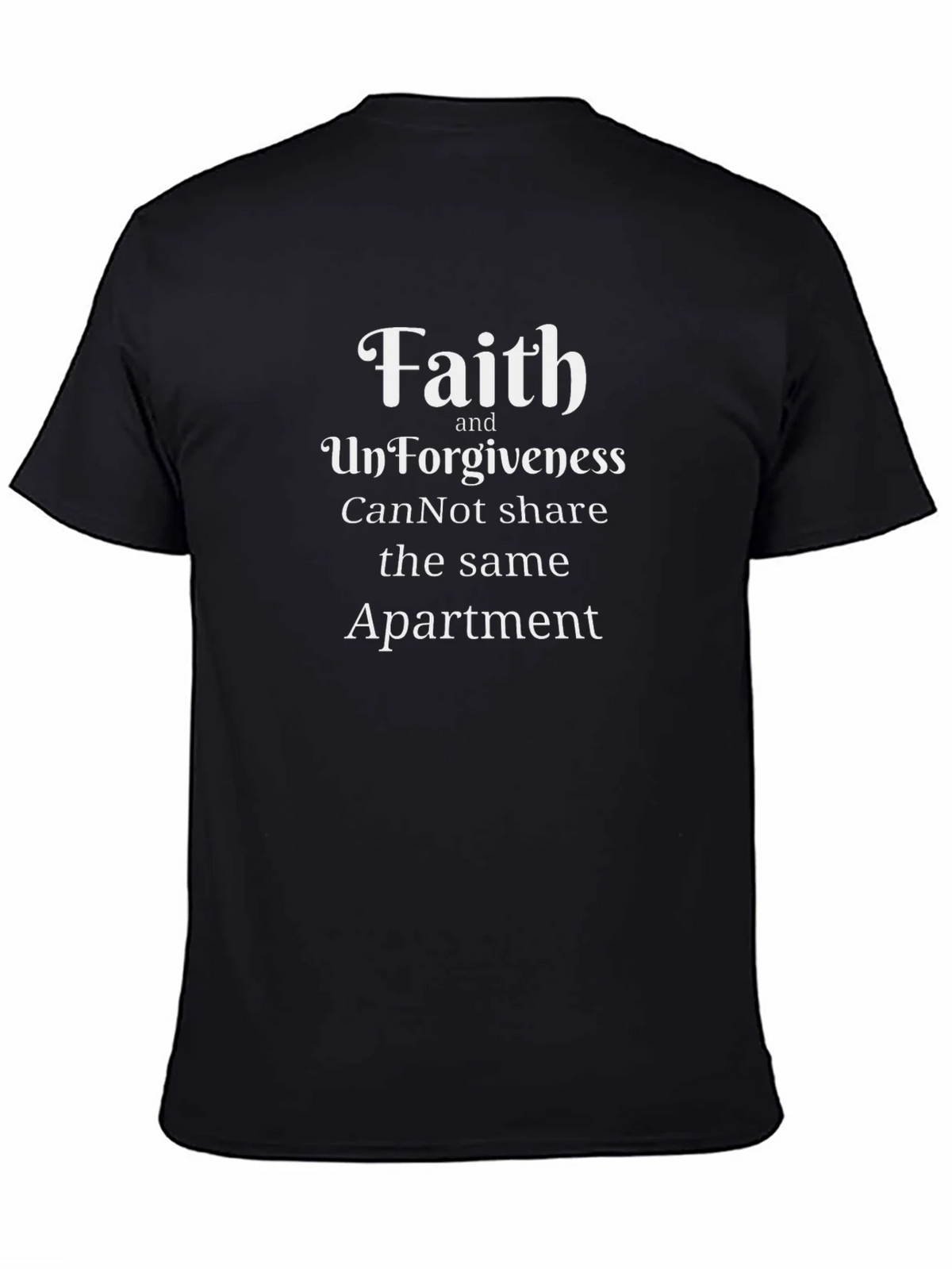 Faith & Forgiveness Graphic T-Shirt - Inspirational Design product image 1