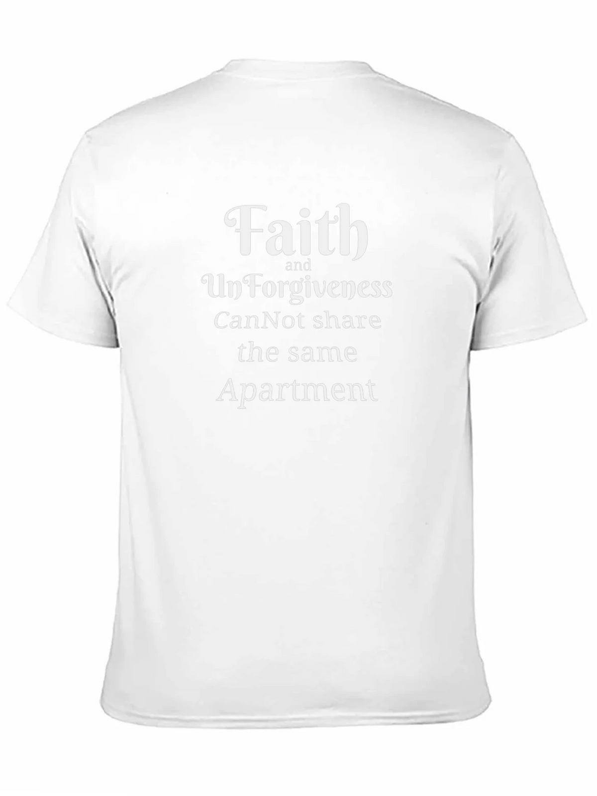 Faith & Forgiveness Graphic T-Shirt - Inspirational Design product image 4