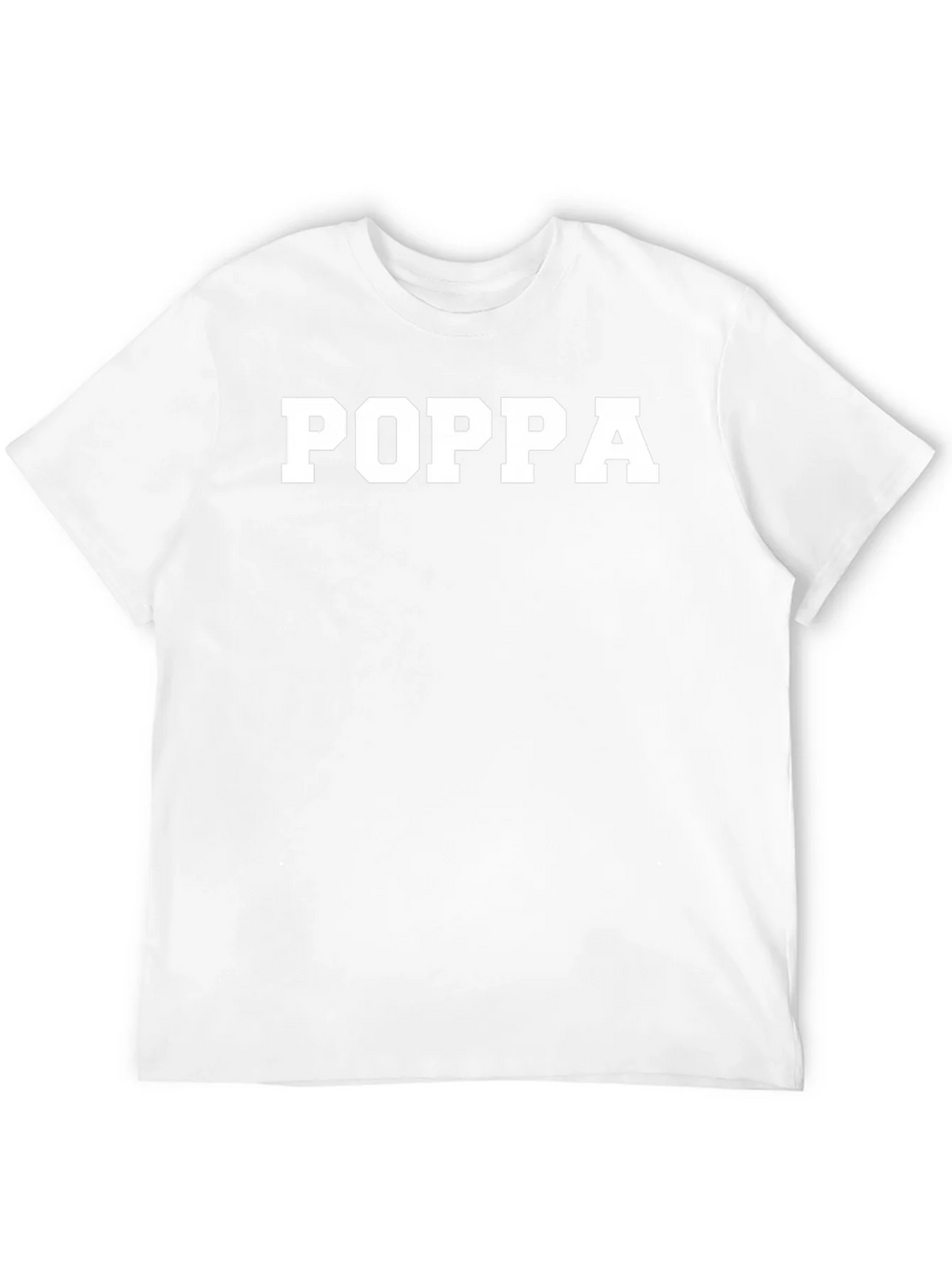 POPA Graphic Tee - Solid Black Cotton Blend product image 5