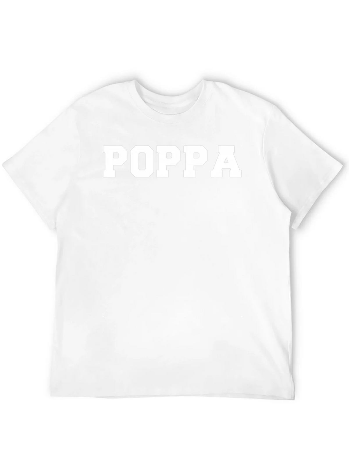 POPA Graphic Tee - Solid Black Cotton Blend product image 5