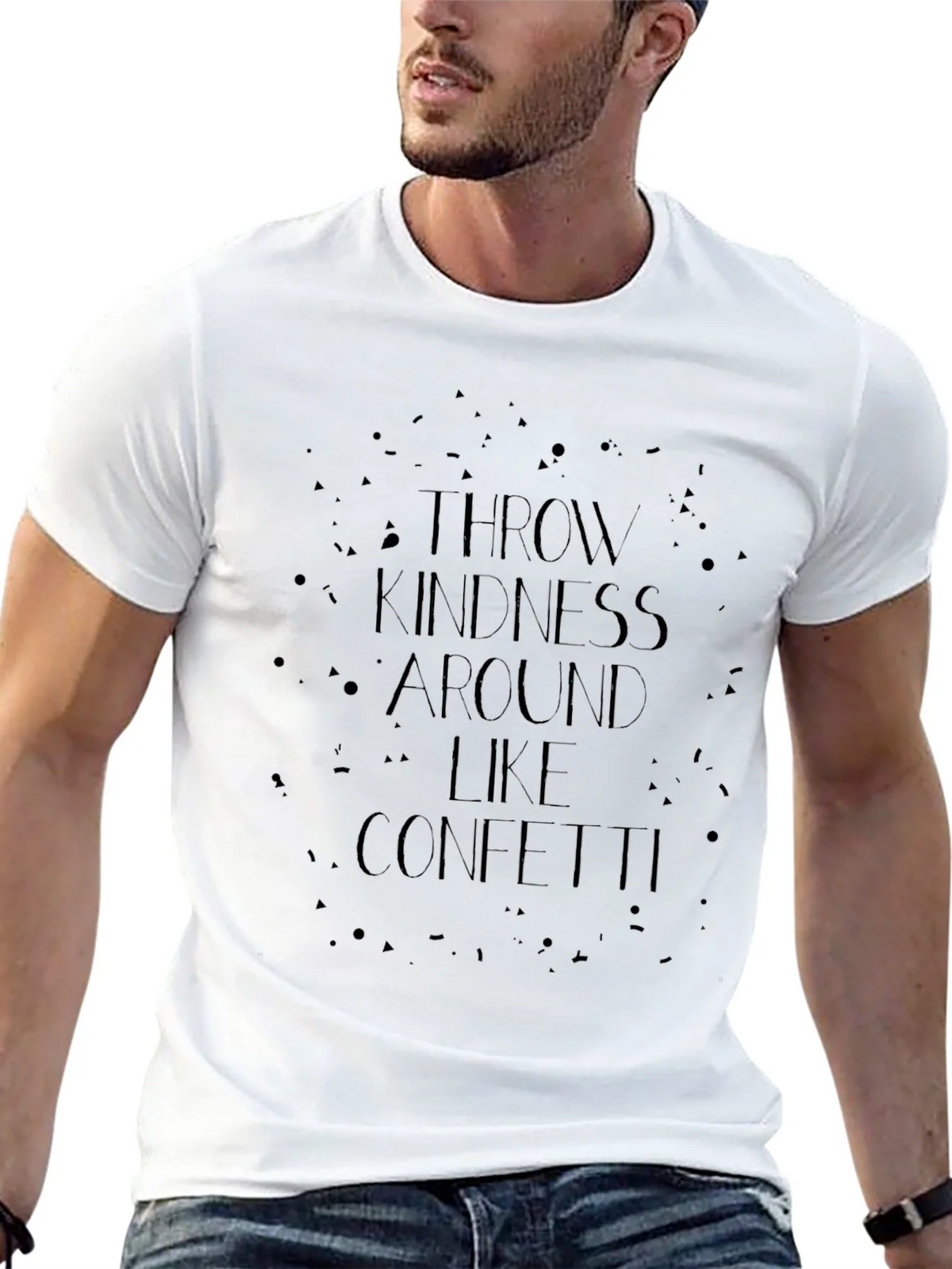 Kindness Confetti Graphic Tee product image 10