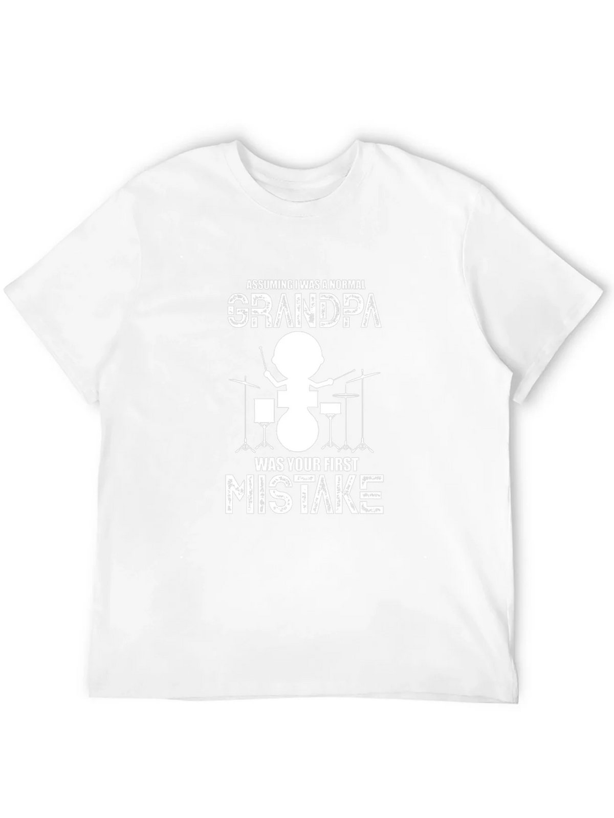 Grandpa Drummer Graphic Tee product image 10