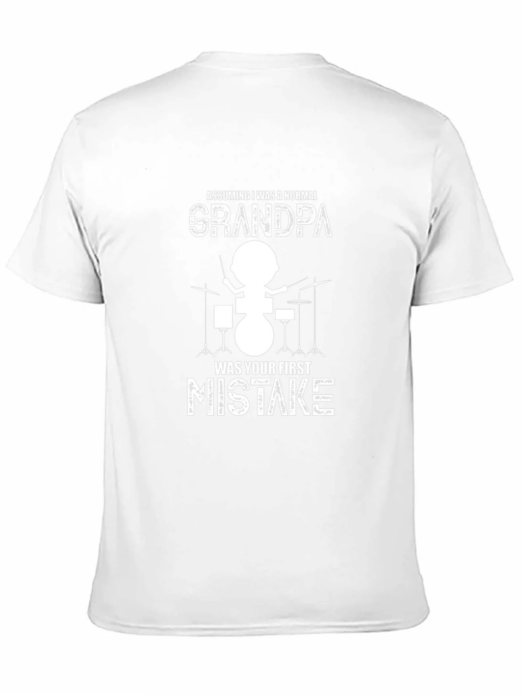 Grandpa Drummer Graphic Tee product image 9