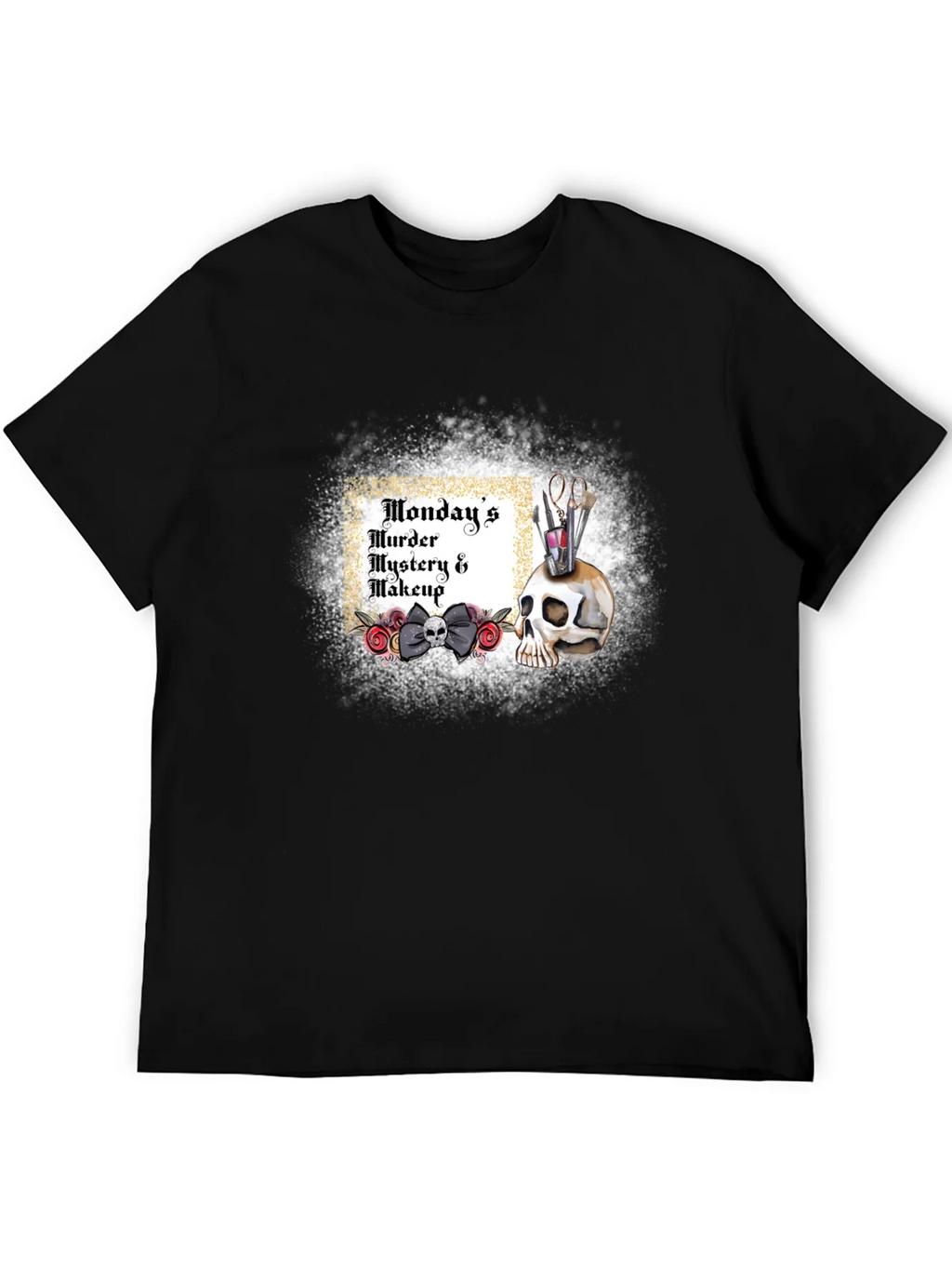 Mondays Murder Mystery & Makeup T-Shirt product image 3