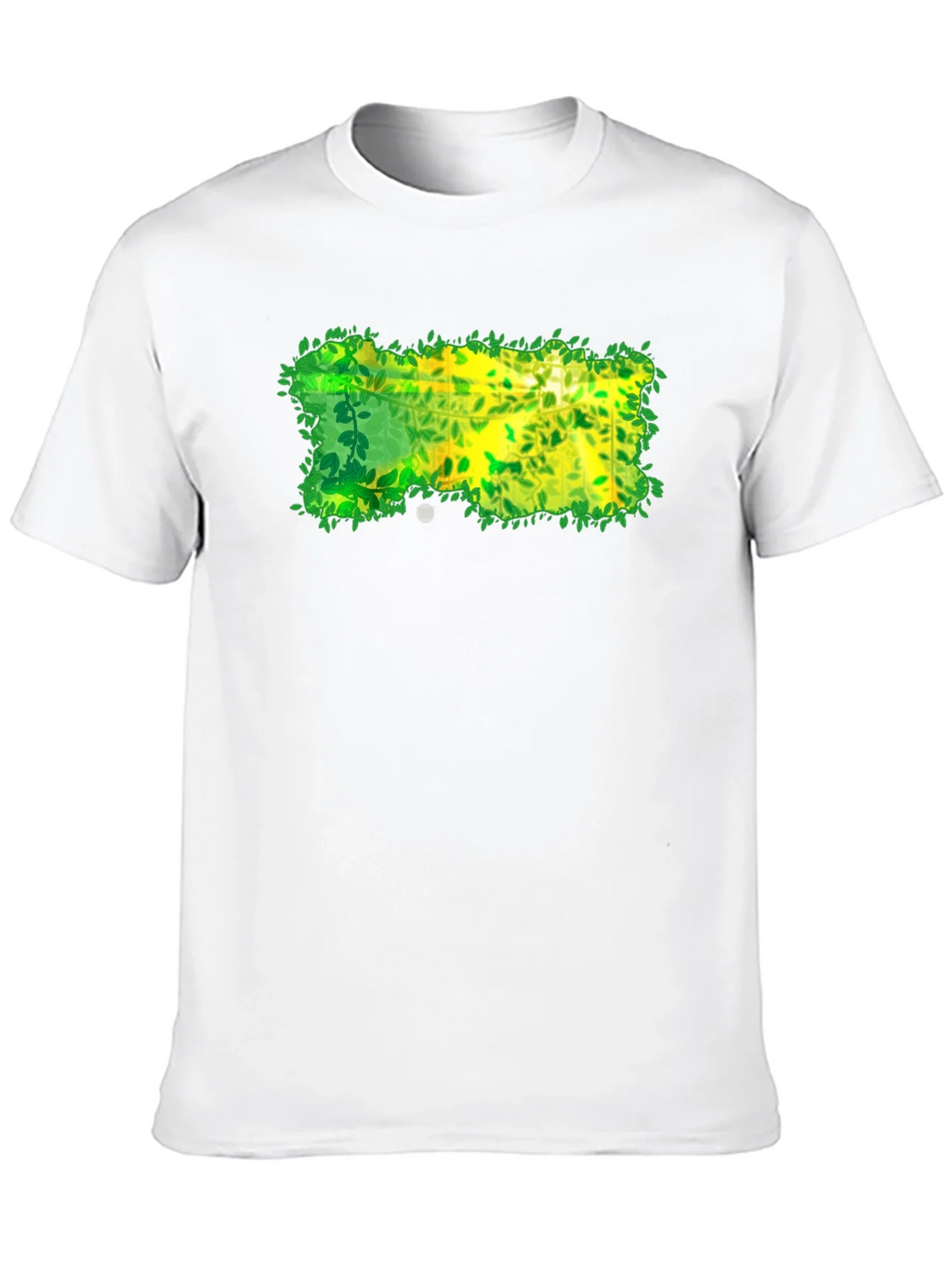 Nature-Inspired Graphic Black T-Shirt product image 6