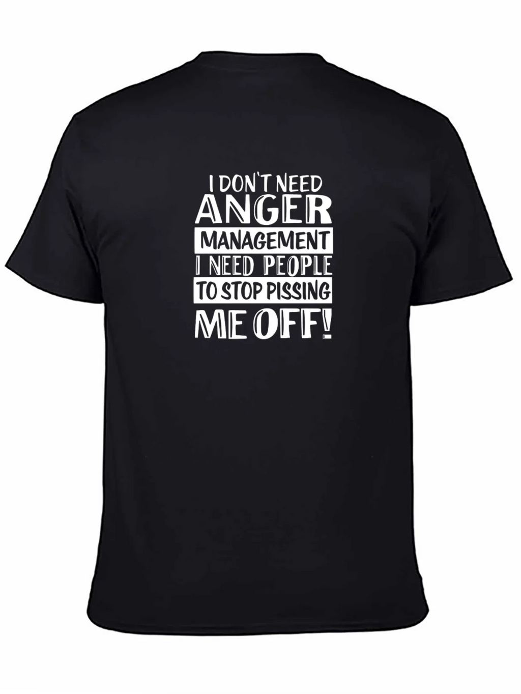 Funny Anger Management Graphic Tee product image 3