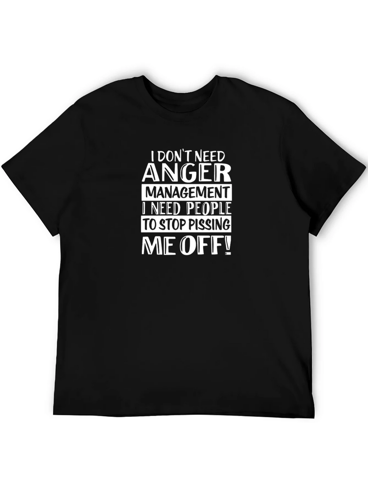 Funny Anger Management Graphic Tee product image 4