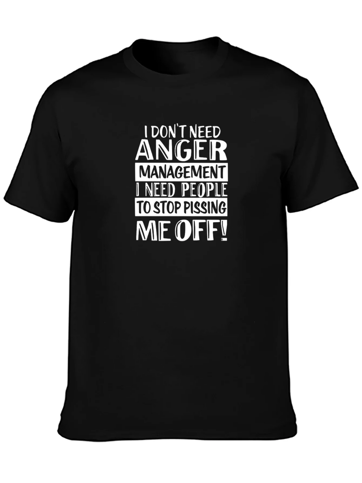 Funny Anger Management Graphic Tee product image 2
