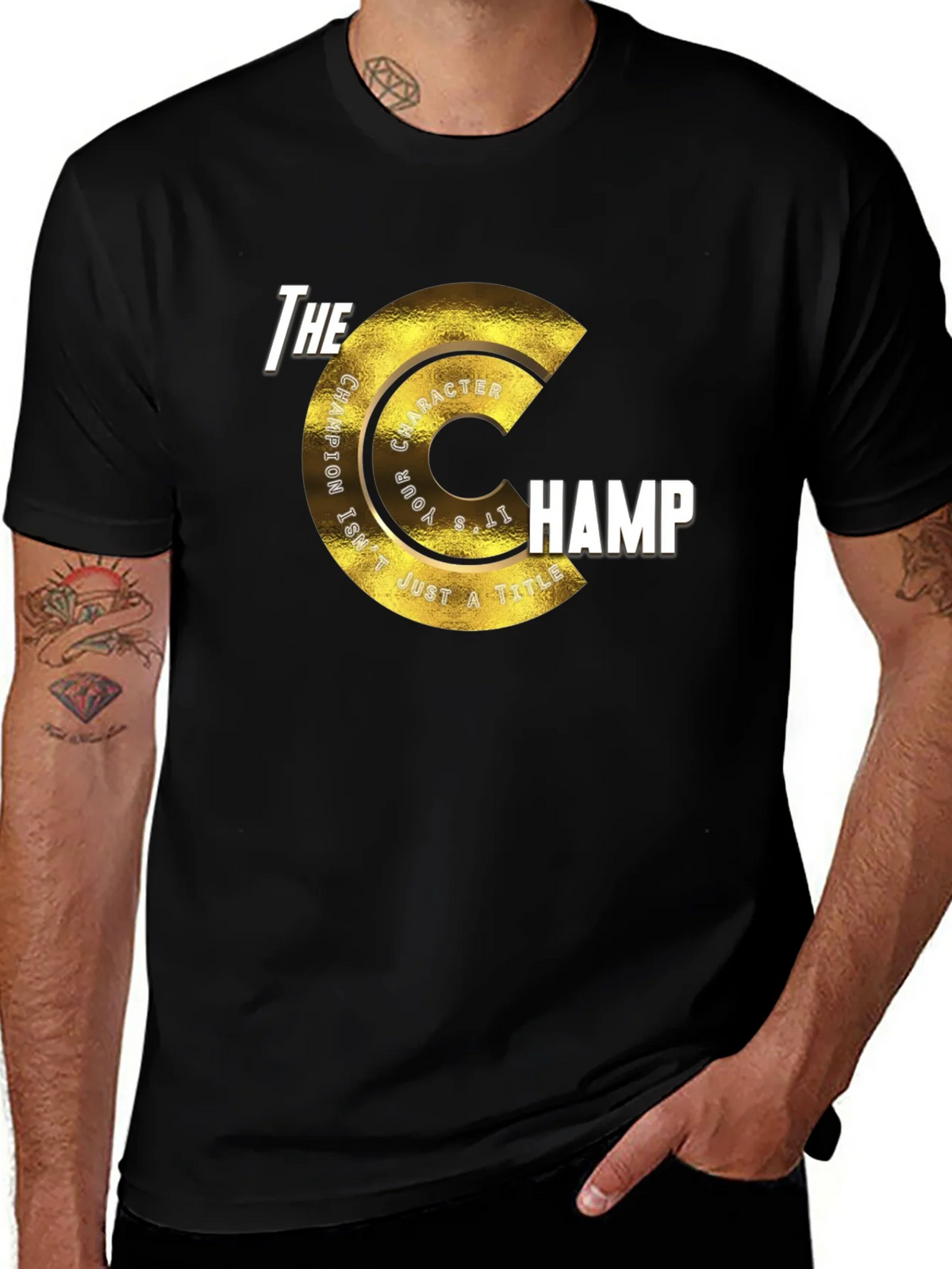The Champ T-Shirt - Character Matters Graphic Tee product image 1