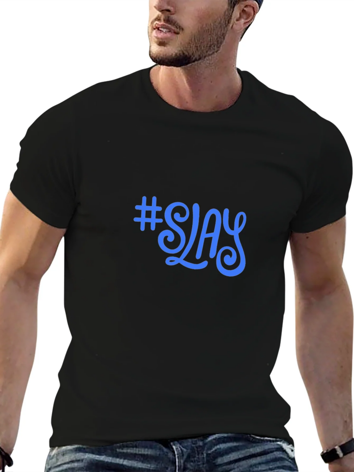 Slay Graphic Tee - Mens Black T-Shirt product image 6