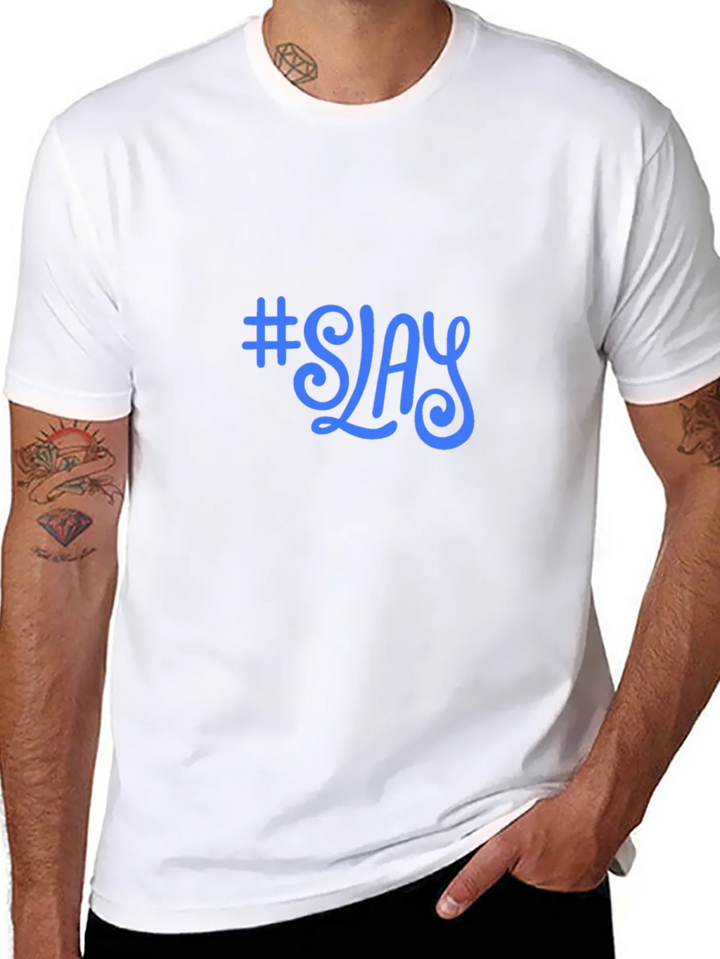 Slay Graphic Tee - Mens Black T-Shirt product image 7