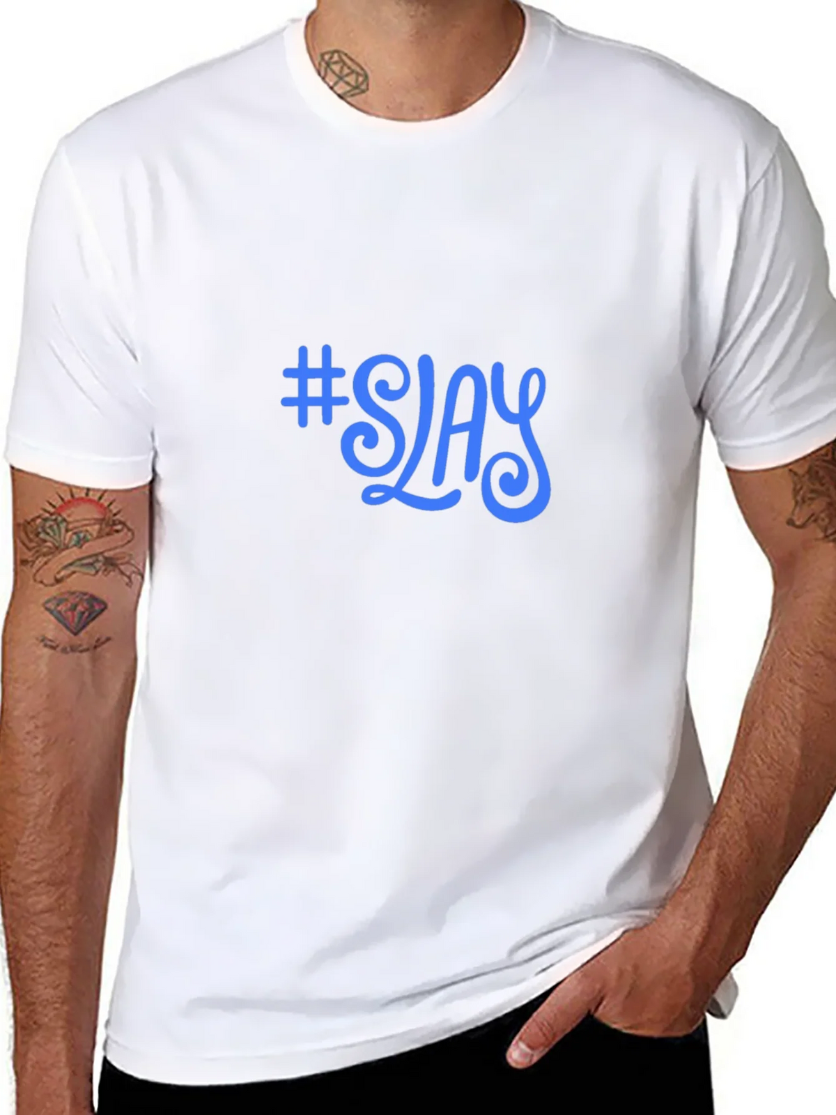Slay Graphic Tee - Mens Black T-Shirt product image 7