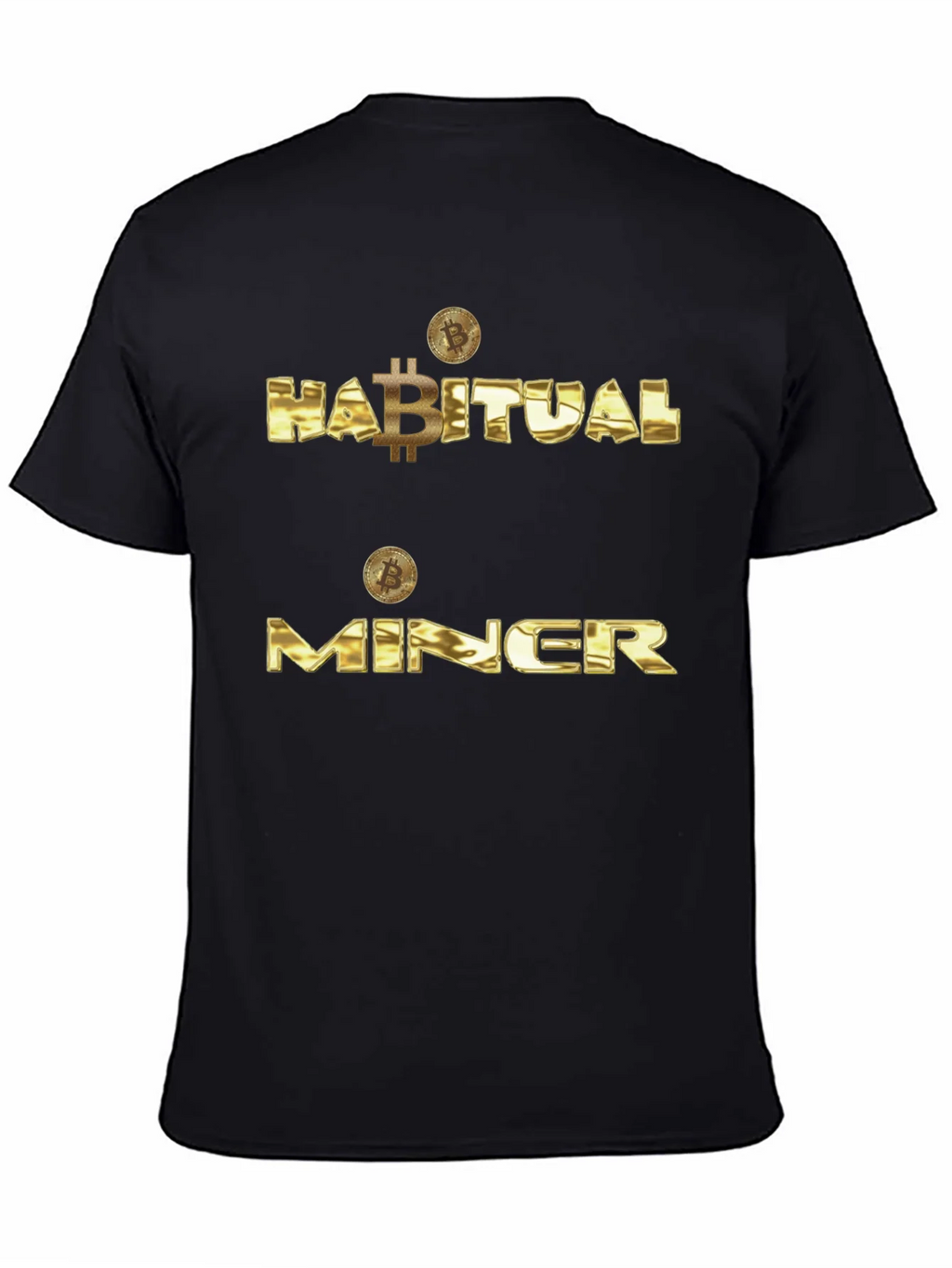 Habitual Miner Black T-Shirt product image 3