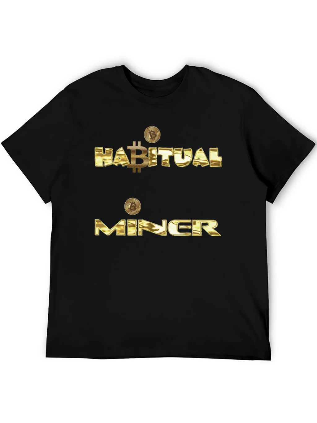 Habitual Miner Black T-Shirt product image 4