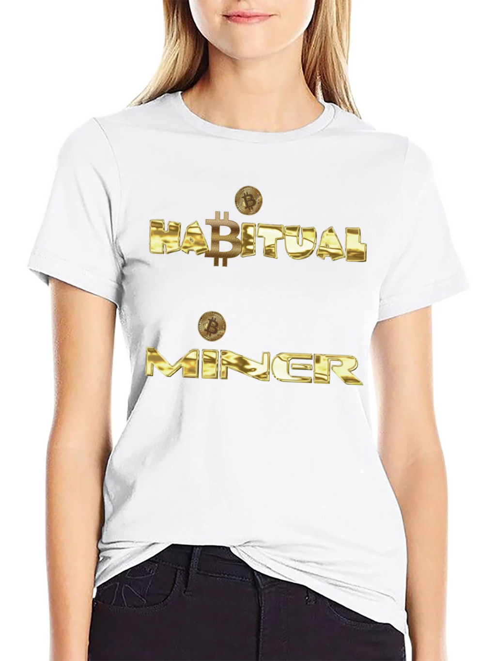 Habitual Miner Black T-Shirt product image 7