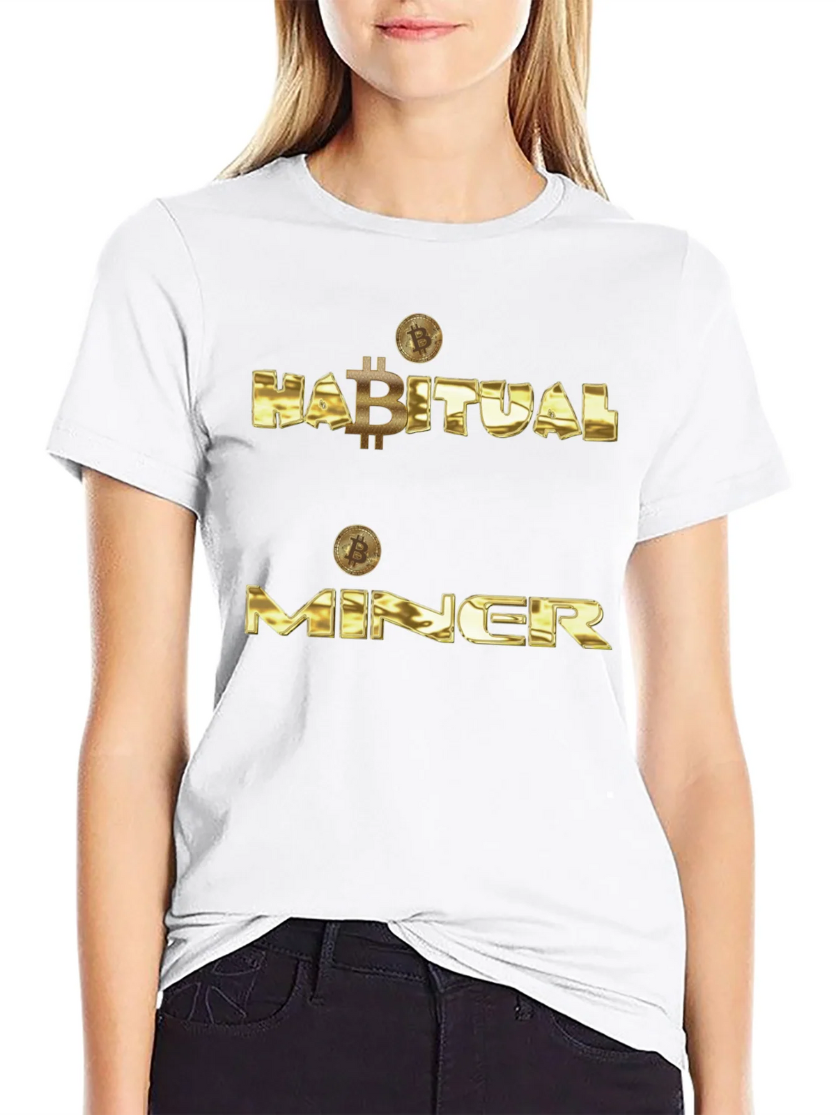 Habitual Miner Black T-Shirt product image 7
