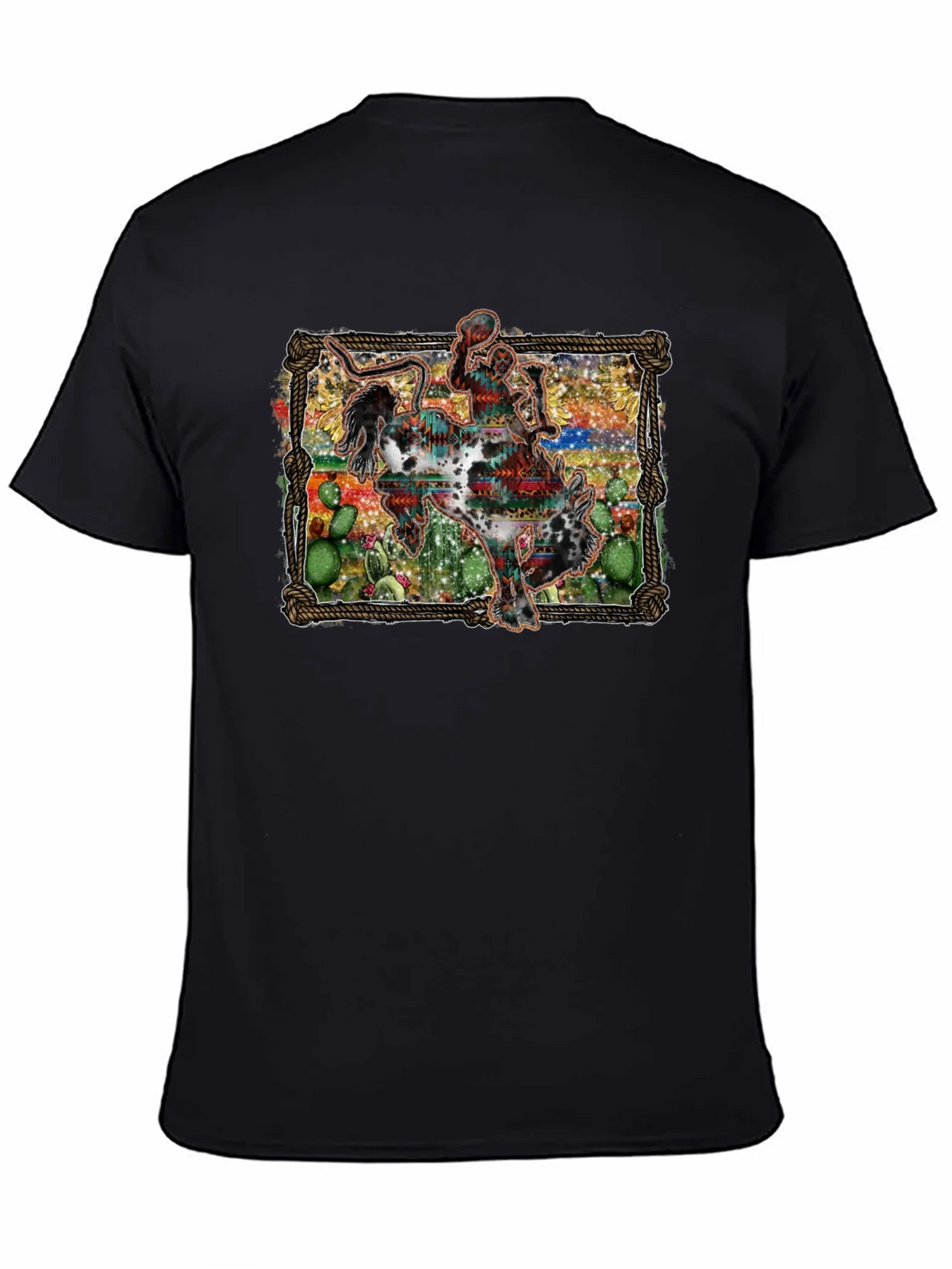 Cowboy Rodeo Graphic T-Shirt product image 3