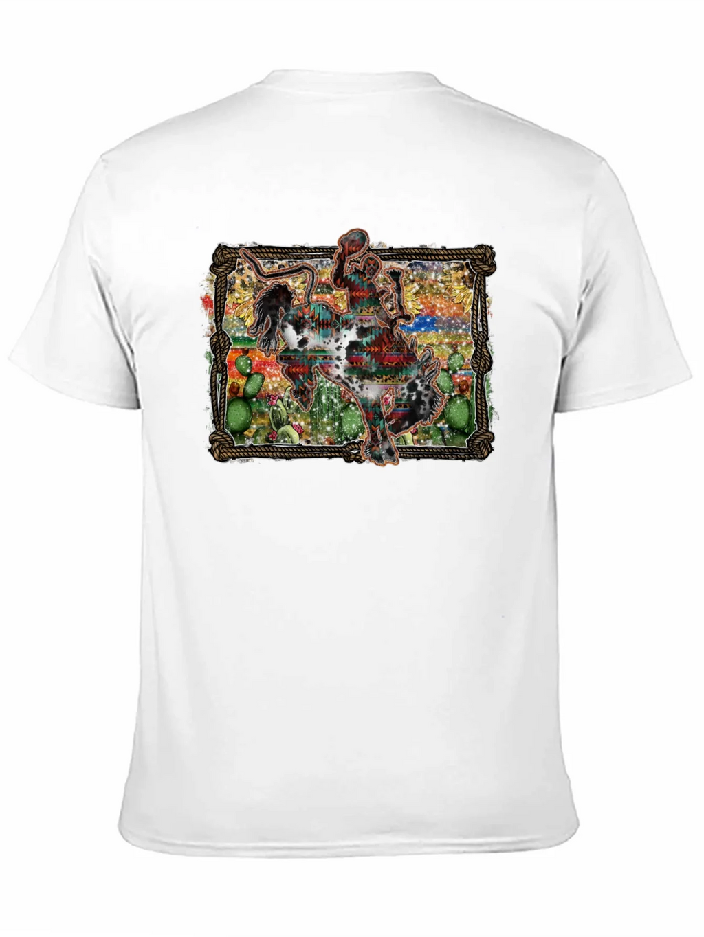 Cowboy Rodeo Graphic T-Shirt product image 6