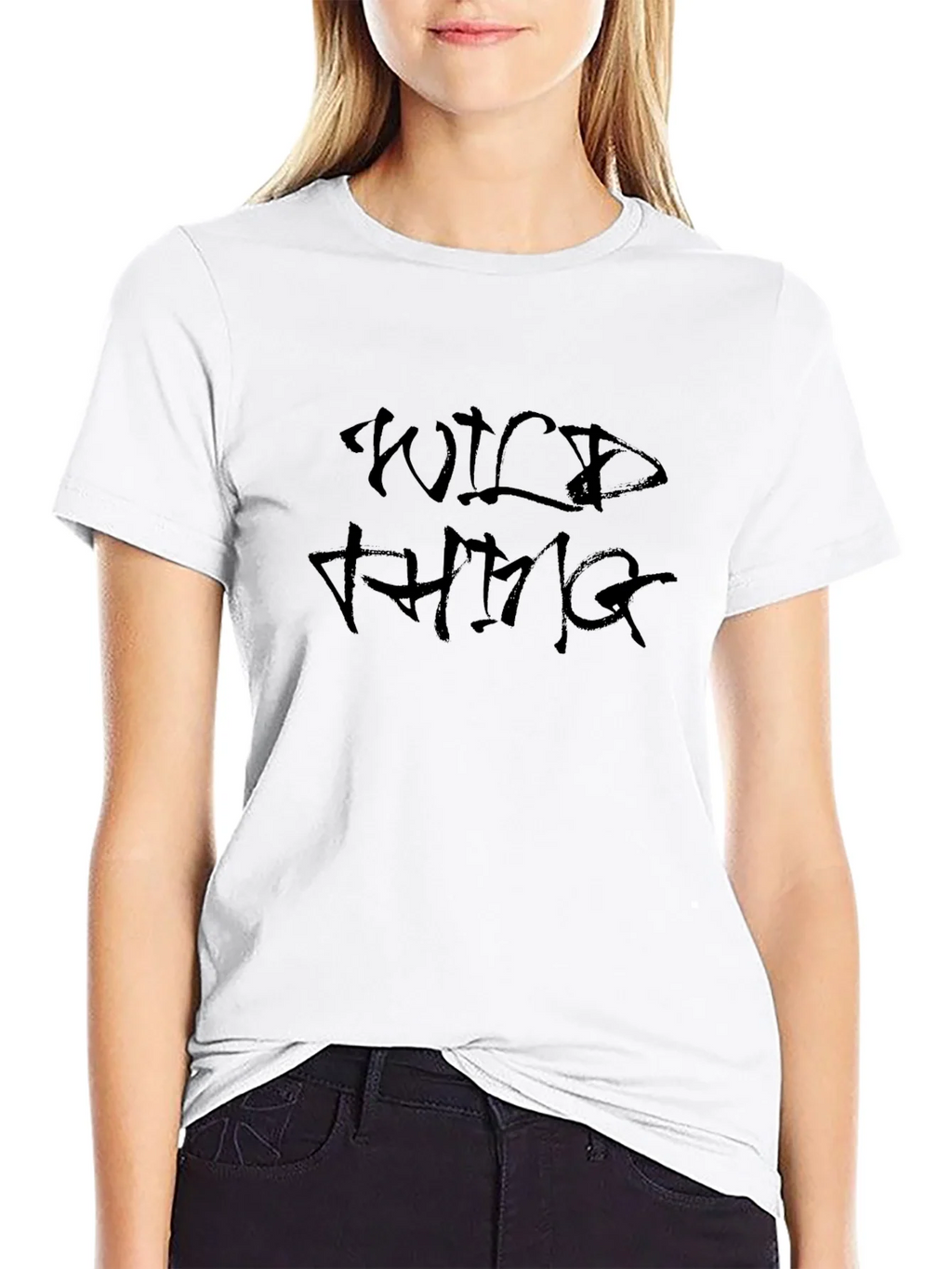 Wild Thing Black Graphic Tee - Stylish Mens T-Shirt product image 2