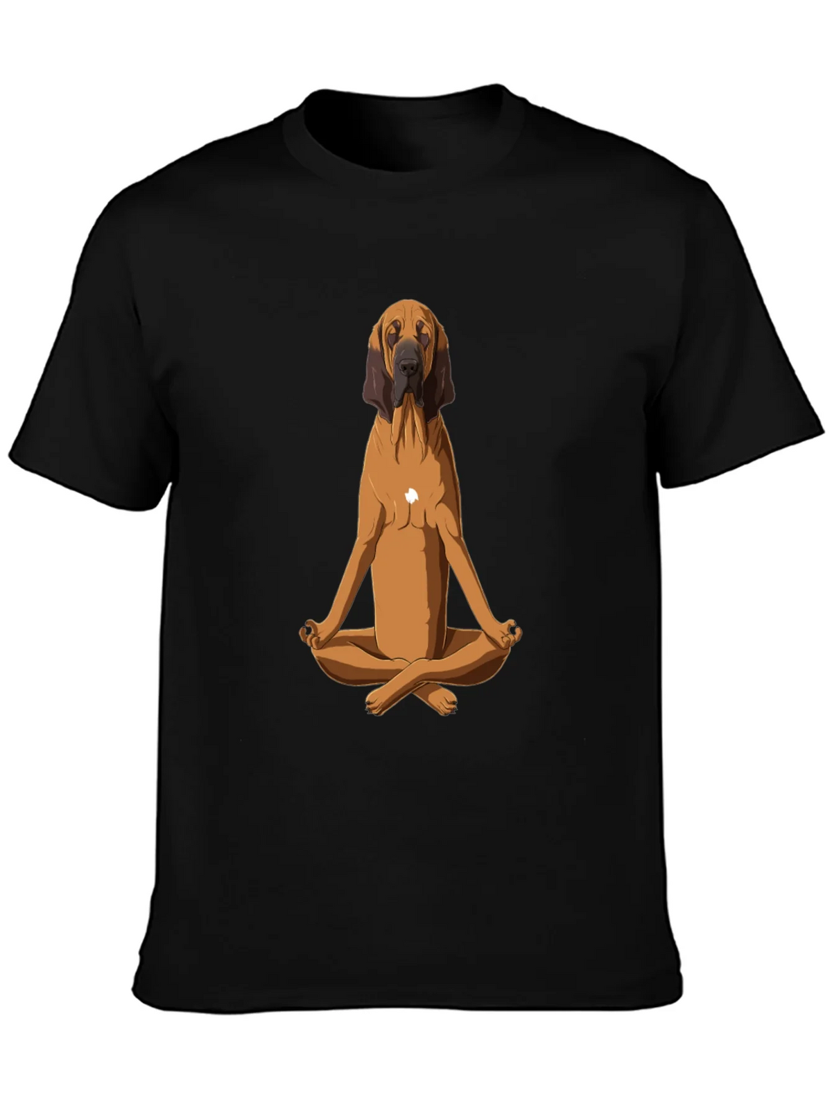 Meditating Dog Graphic Tee product image 1