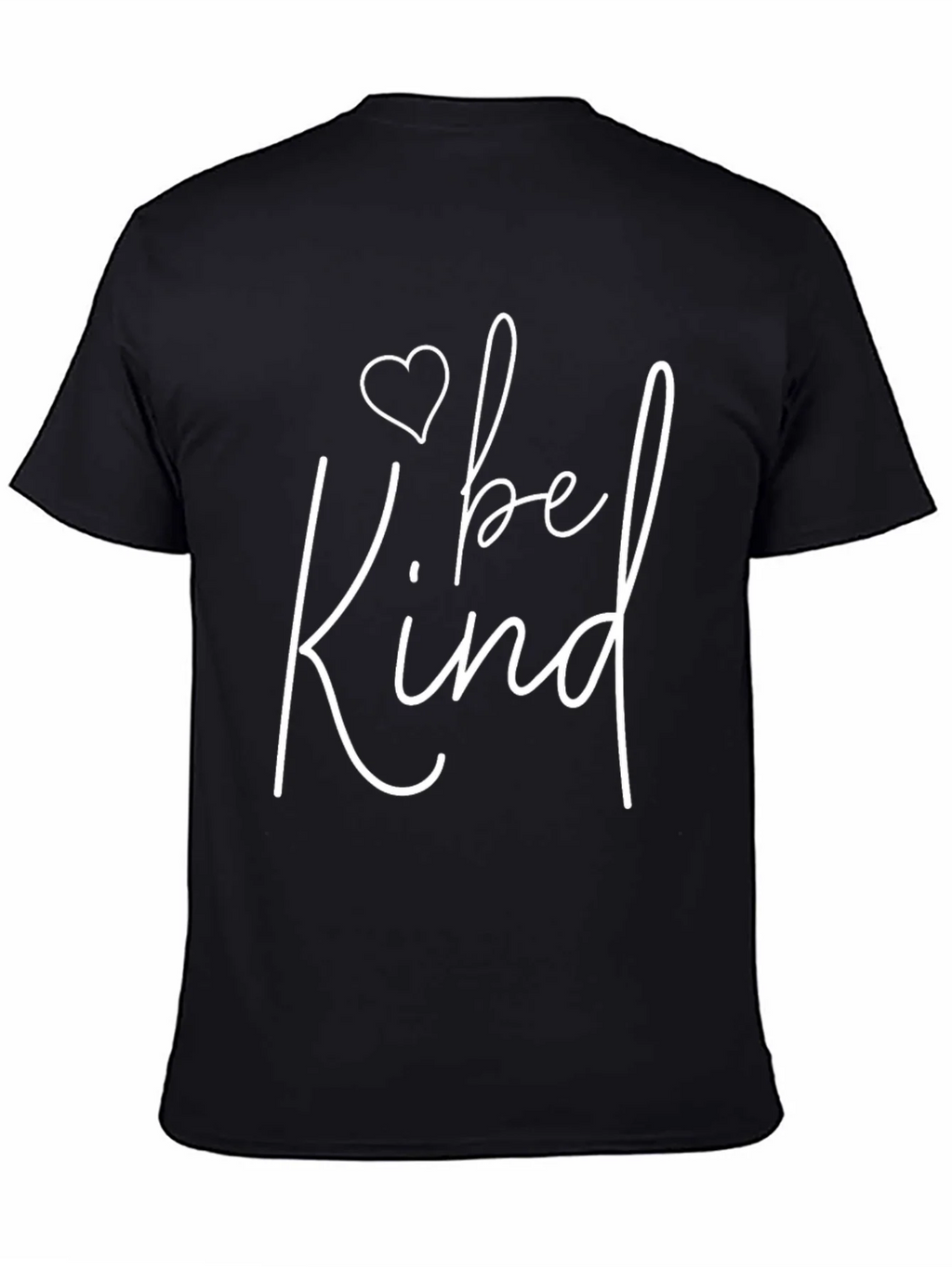 Be Kind Graphic Tee - Black Casual T-Shirt product image 4
