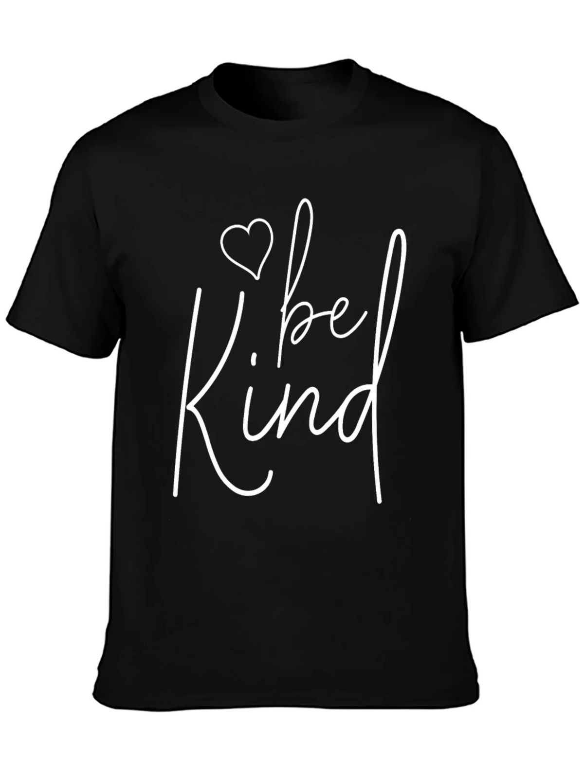 Be Kind Graphic Tee - Black Casual T-Shirt product image 3