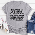 Heartfelt Motherhood Graphic T-Shirt – \"A Story About product image 1