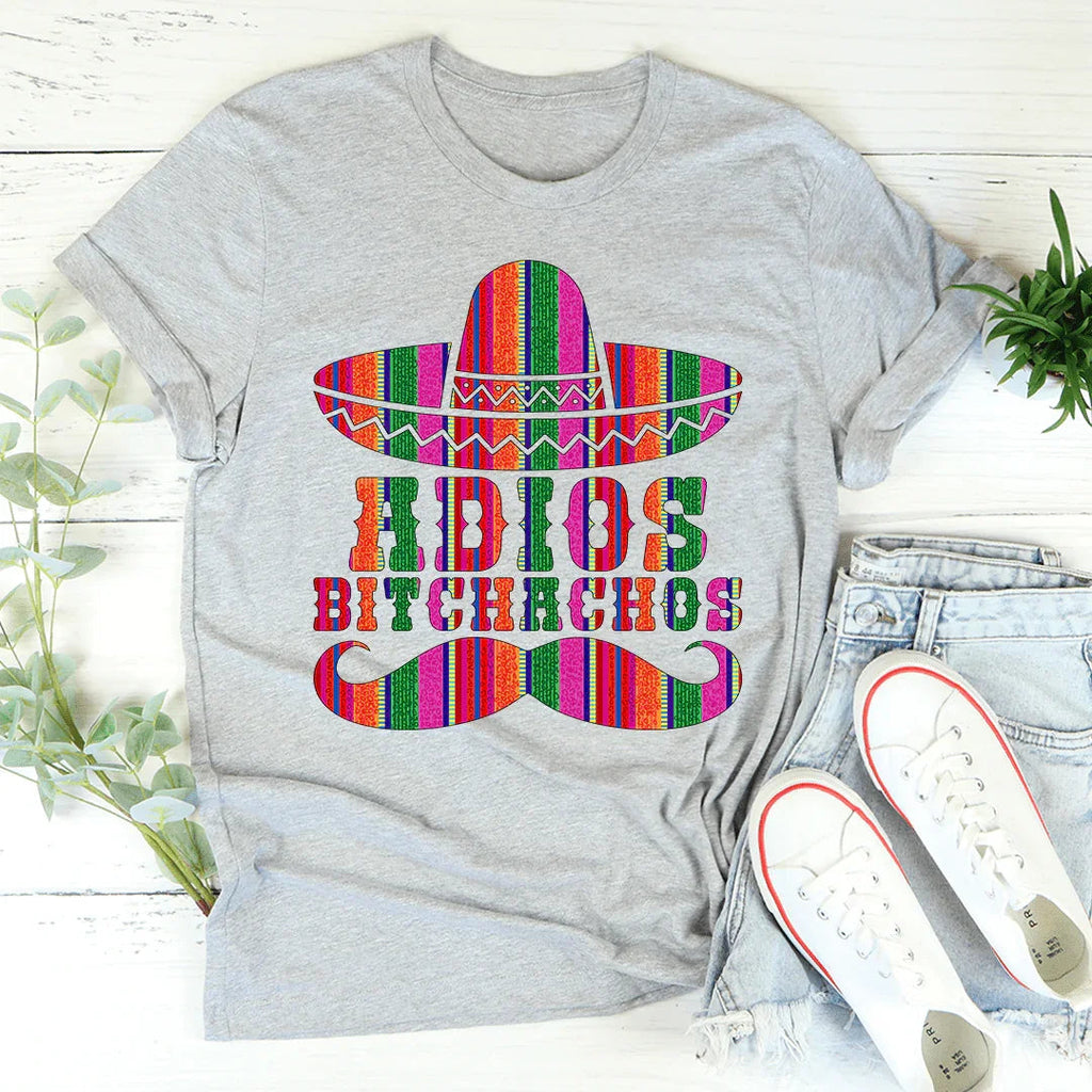 Sassy Saying Short-Sleeve Tee – "Adios Bitchachos" product image 2