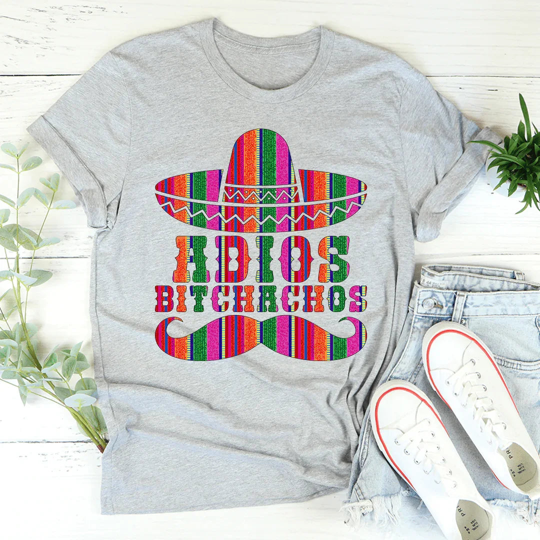 Sassy Saying Short-Sleeve Tee – "Adios Bitchachos" product image 2