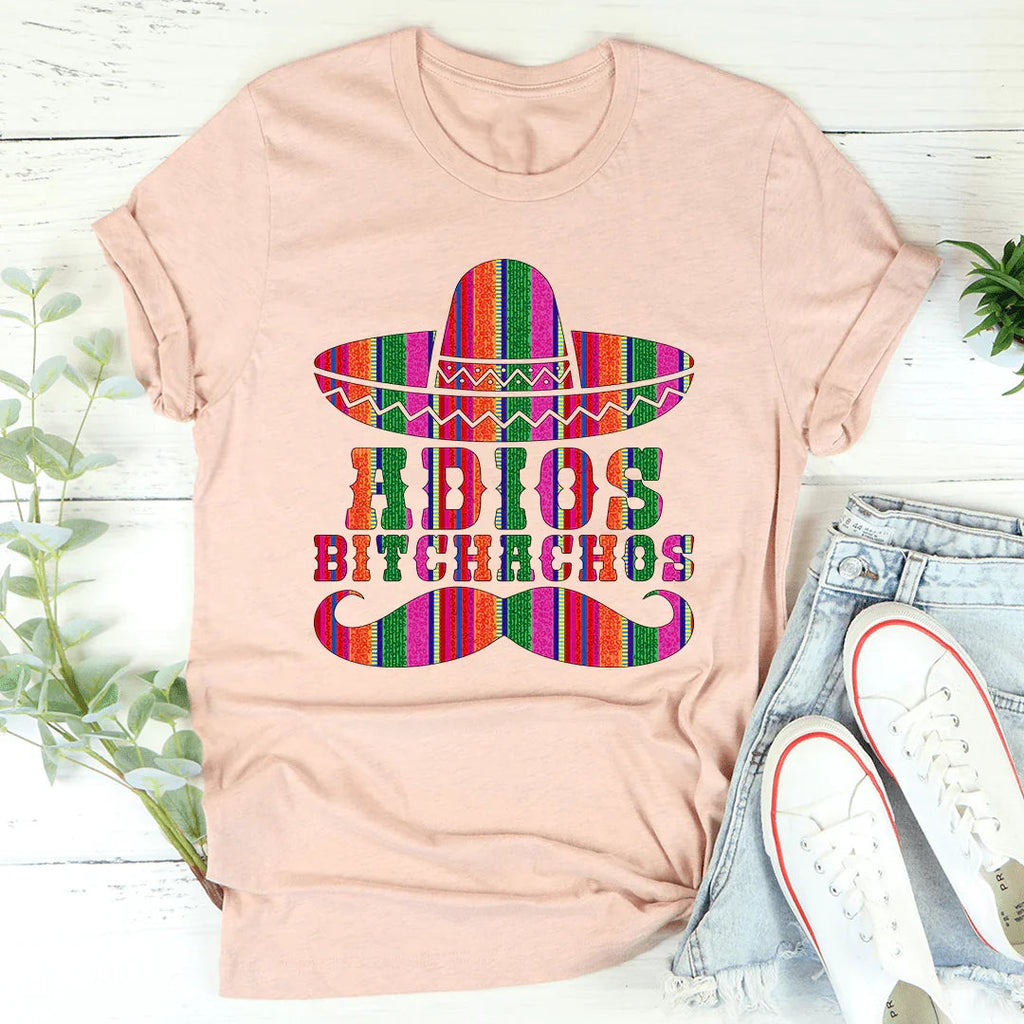 Sassy Saying Short-Sleeve Tee – "Adios Bitchachos" product image 4