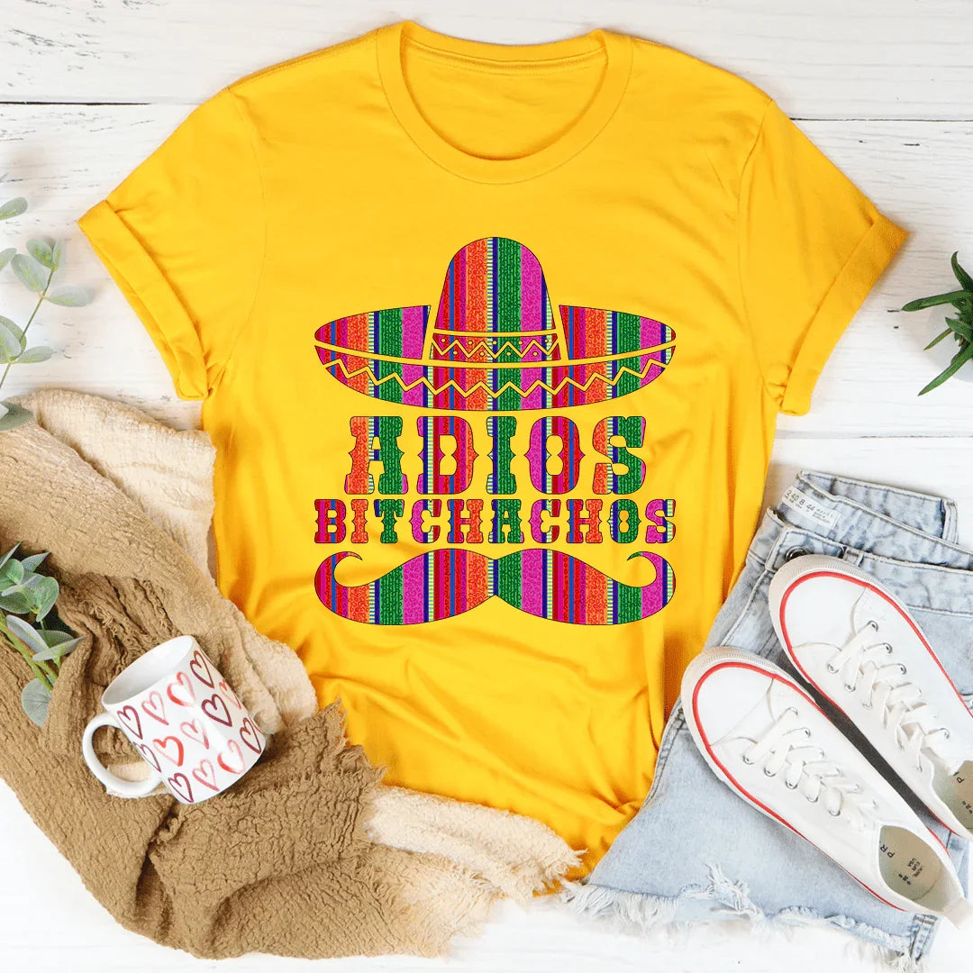 Sassy Saying Short-Sleeve Tee – "Adios Bitchachos" product image 1