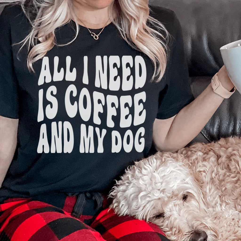 All I Need Is Coffee And My Dog Tee product image 1