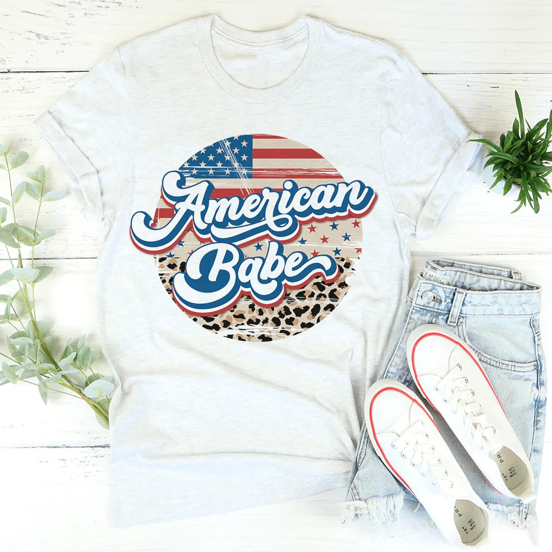 American Babe Leopard Tee product image 1