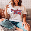 Vintage Country Western Graphic Top – \"American Honey\" product image 1