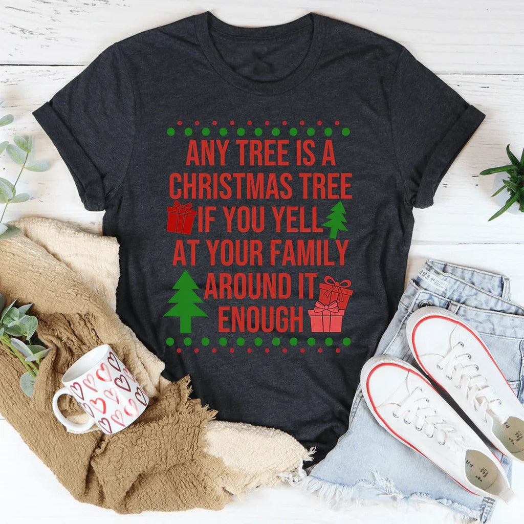 Any Tree Is A Christmas Tee product image 3