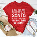 Are You Even A Mom Christmas Tee product image 1