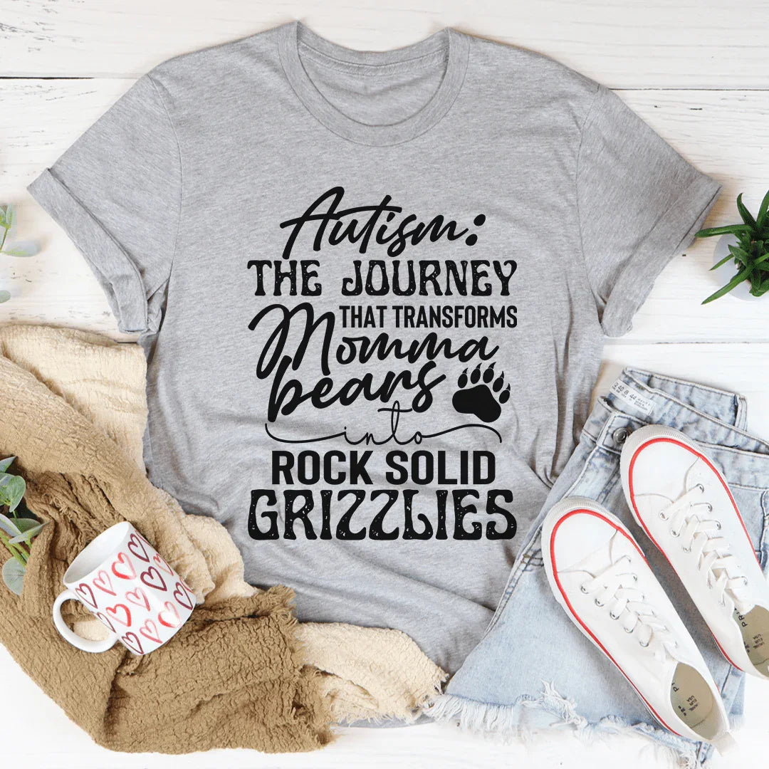 Autism Mama Grizzlies Tee product image 1