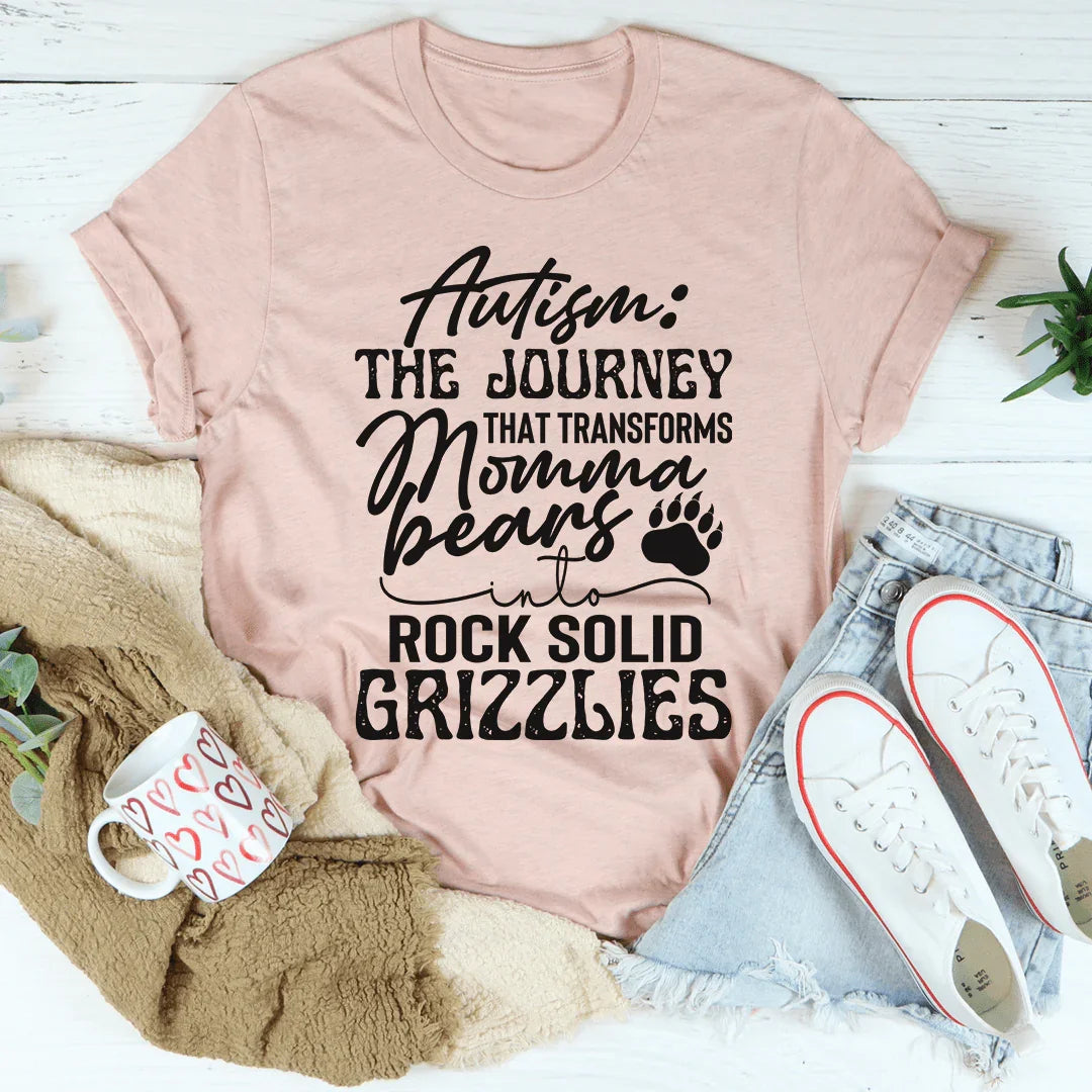 Autism Mama Grizzlies Tee product image 4