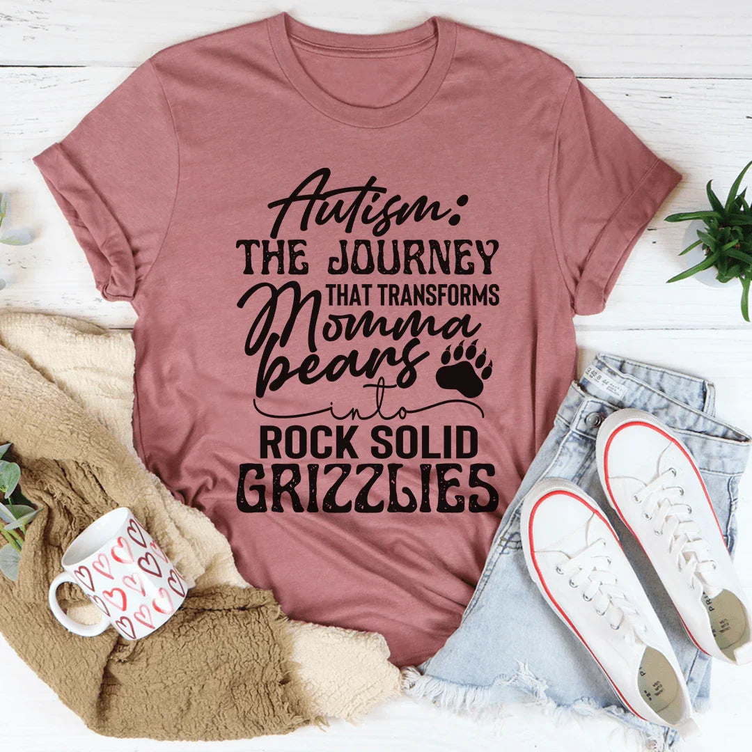 Autism Mama Grizzlies Tee product image 3
