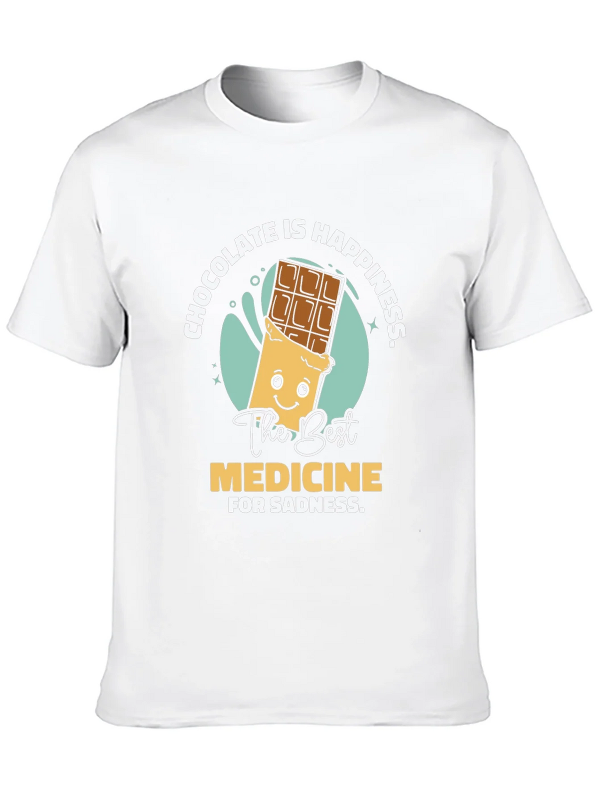 Chocolate is Happiness T-Shirt product image 9