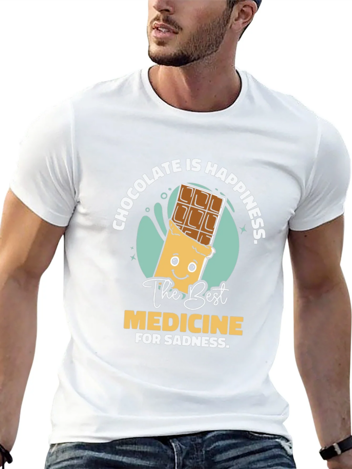 Chocolate is Happiness T-Shirt product image 12