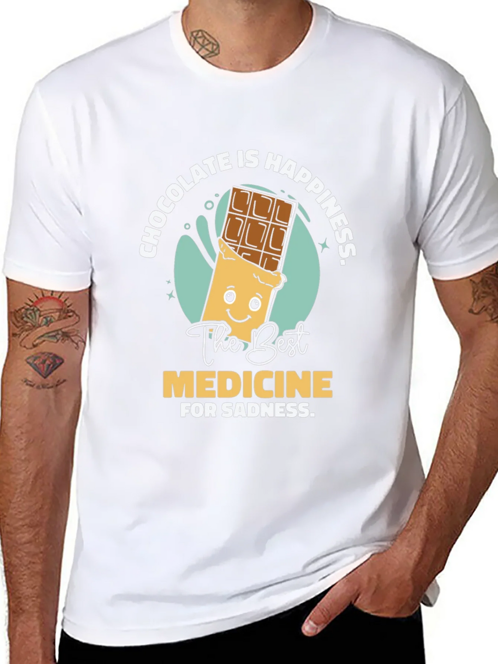 Chocolate is Happiness T-Shirt product image 7