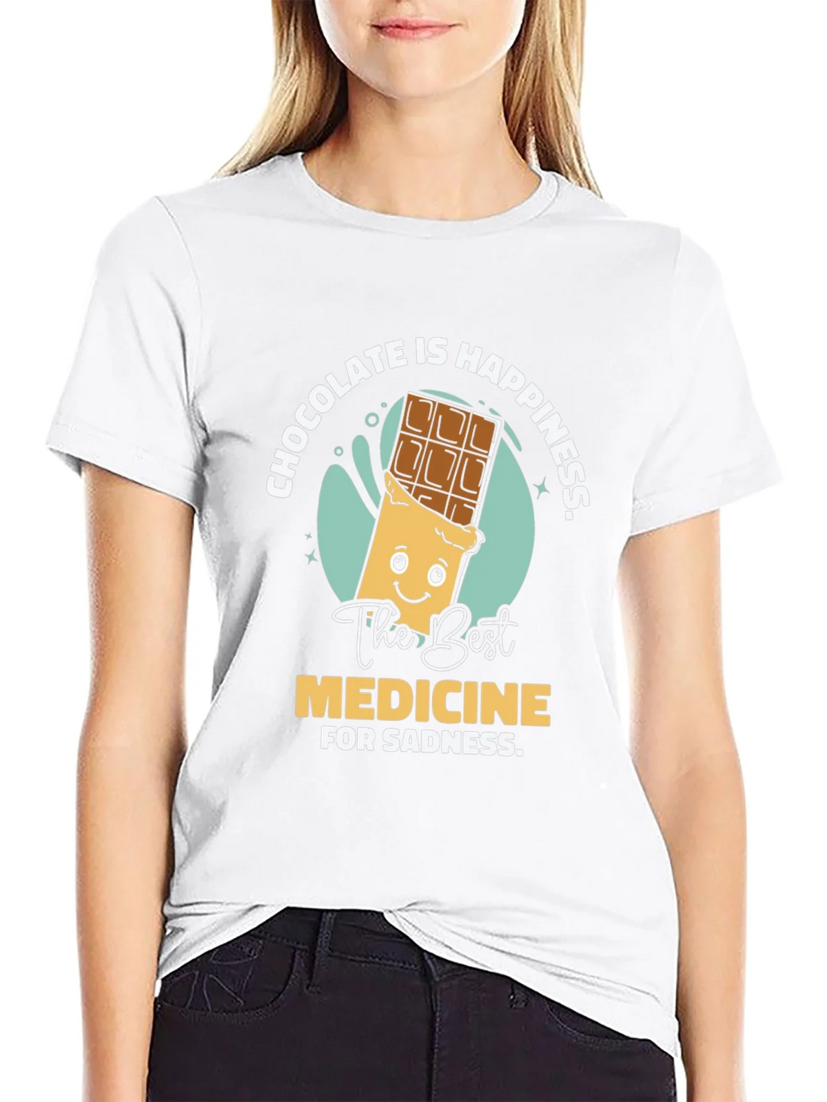 Chocolate is Happiness T-Shirt product image 8