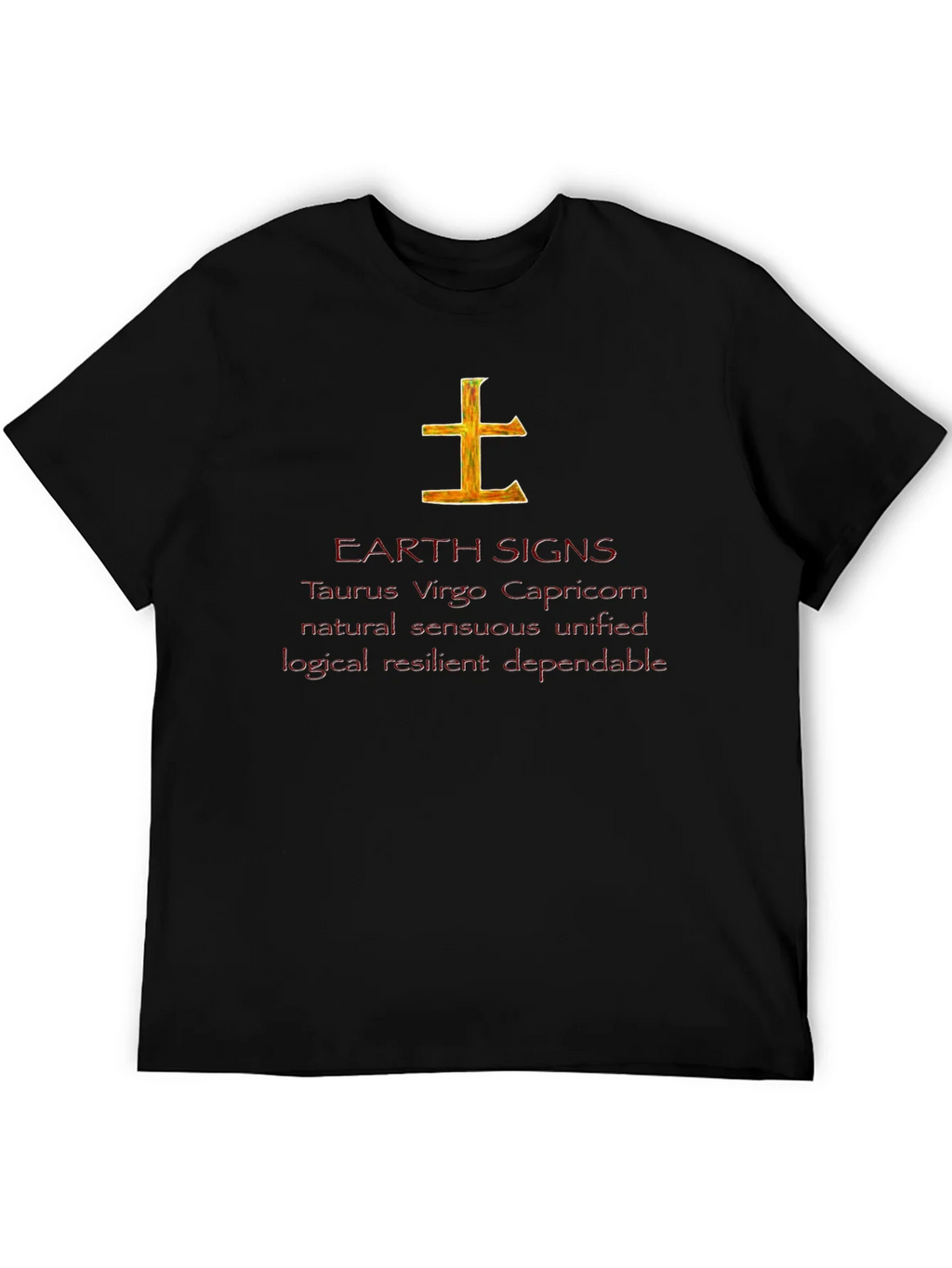 Earth Signs Zodiac T-Shirt product image 5