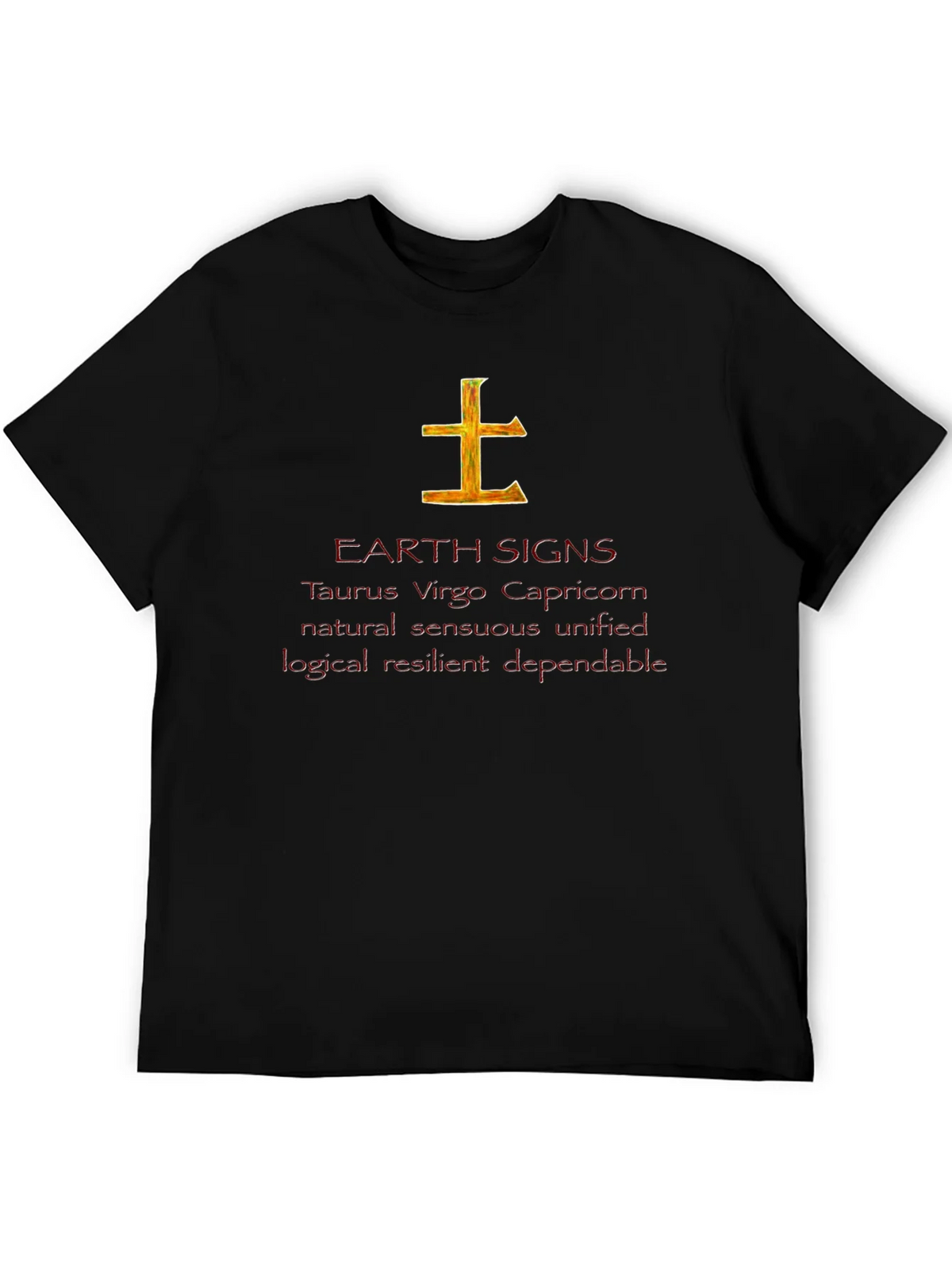 Earth Signs Zodiac T-Shirt product image 5