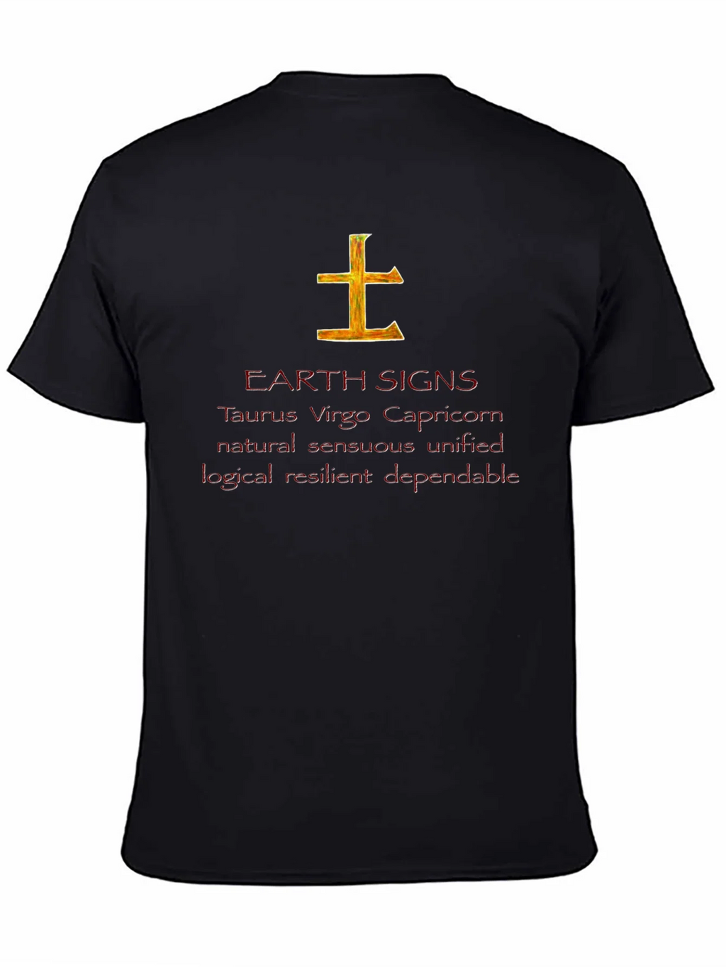 Earth Signs Zodiac T-Shirt product image 4