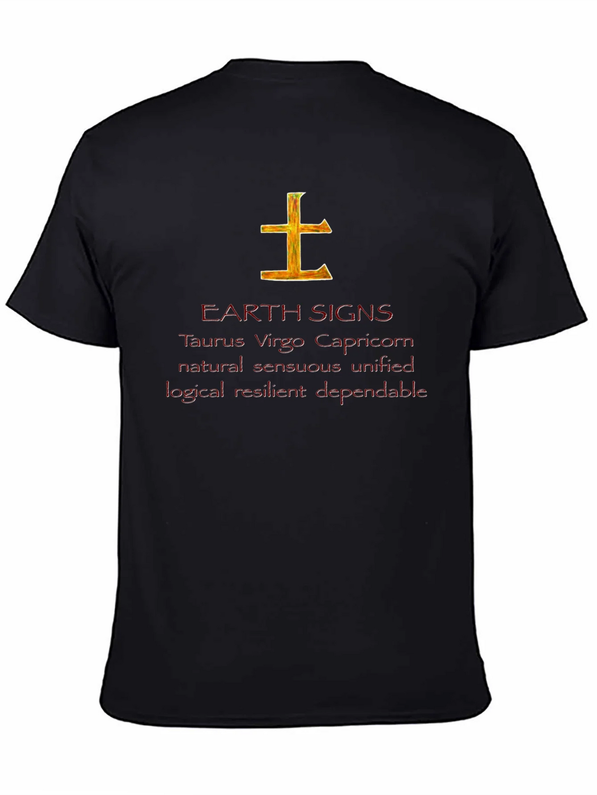 Earth Signs Zodiac T-Shirt product image 4