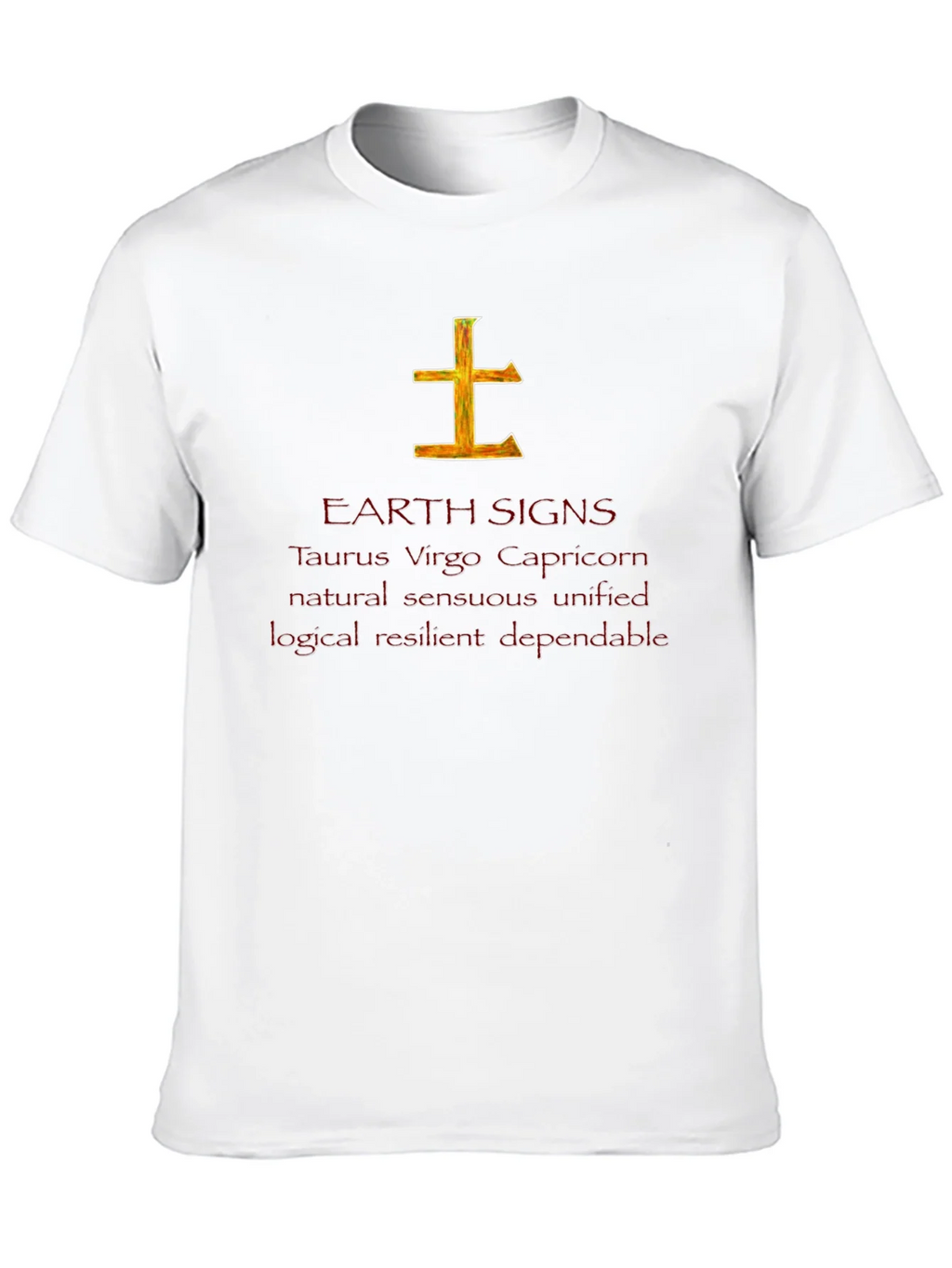 Earth Signs Zodiac T-Shirt product image 9