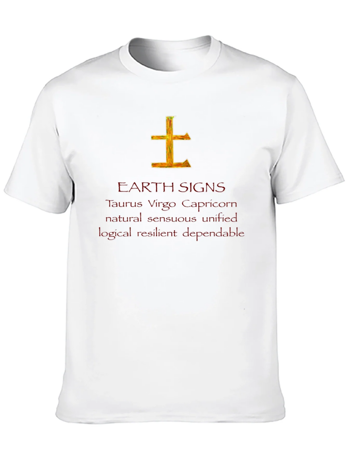 Earth Signs Zodiac T-Shirt product image 9