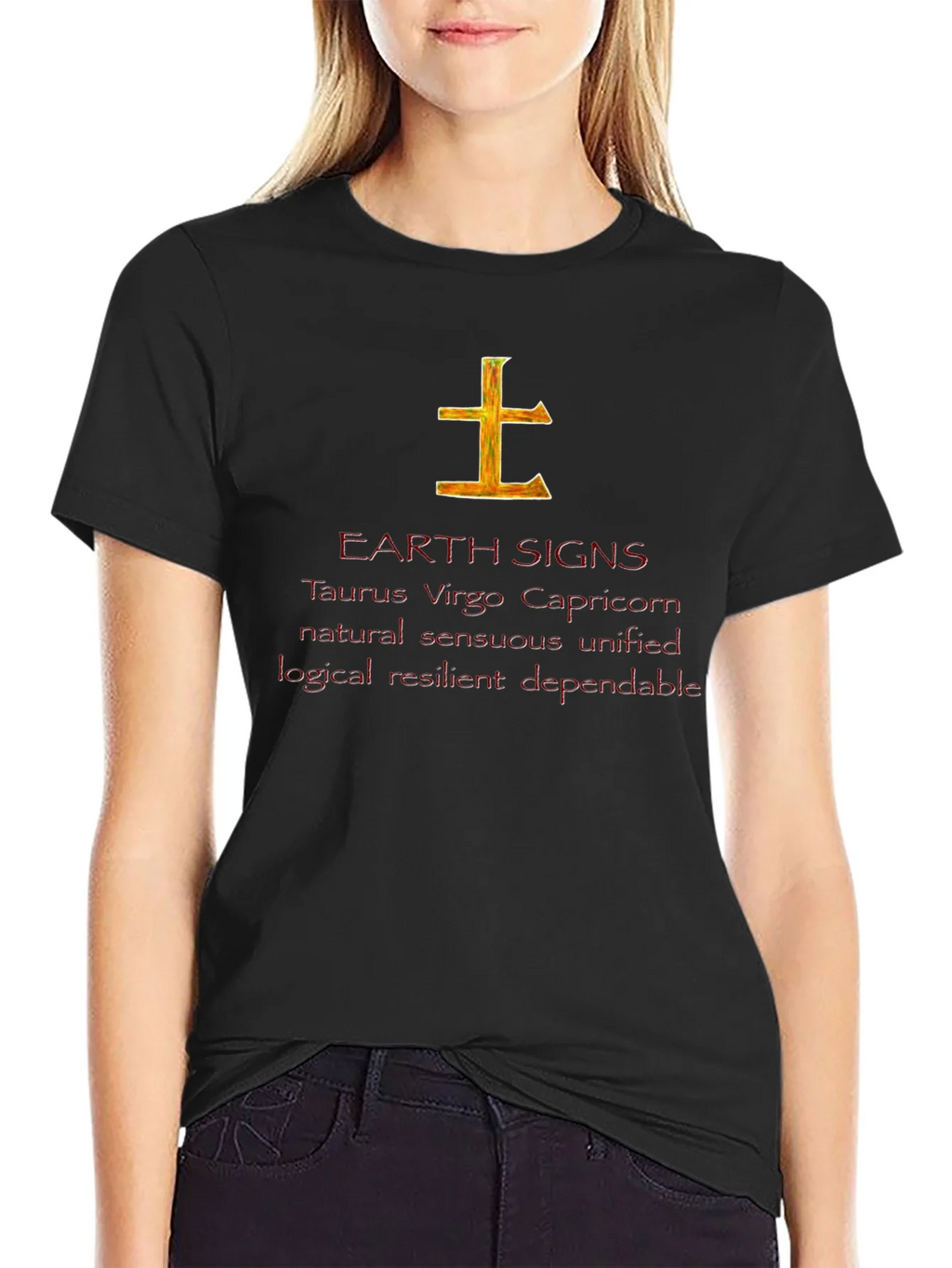 Earth Signs Zodiac T-Shirt product image 2